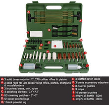 Load image into Gallery viewer, GLORYFIRE Universal Gun Cleaning Kit Hunting Handgun Shot Gun Cleaning Kit for All Guns with Case Travel Size Portable Metal Brushes
