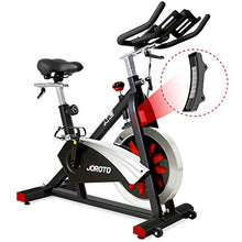 Load image into Gallery viewer, JOROTO Belt Drive Indoor Cycling Bike with Magnetic Resistance Exercise Bikes Stationary Bike
