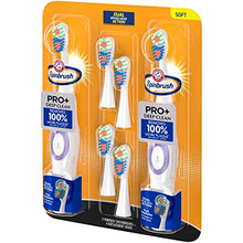 Load image into Gallery viewer, Arm &amp; Hammer Spinbrush Pro+ Deep Clean Battery Powered Toothbrush, Club Tray, 2 Brushes, 4 Refills
