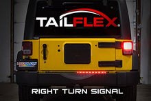 Load image into Gallery viewer, LEDGlow 36" Red TailFlex Tailgate LED Light Bar with White Reverse Lights for Jeep &amp; SUVs - Brake, Running, Turn Signals &amp; Hazard Lights - Flexible Waterproof Strip - Flat 4 Pin Connector
