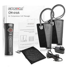 Load image into Gallery viewer, CINCOM Leg Massager for Circulation Air Compression Calf Wraps with 2 Modes 3 Intensities and Helpful for RLS and Edema
