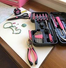 Load image into Gallery viewer, Apollo Tools Original 39 Piece General Household Tool Set in Toolbox Storage Case with Essential Hand Tools for Everyday Home Repairs

