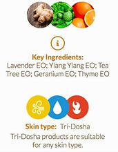 Load image into Gallery viewer, Shankara Aura Essential Oil Deodorant - All-Natural Deodorant - Vegan, Anti-Bacterial, Odor-Fighting Roll-On Deodorant - Men &amp; Women - Paraben &amp; Aluminum Free Deodorant - Geranium &amp; Ylang Ylang -10 ml
