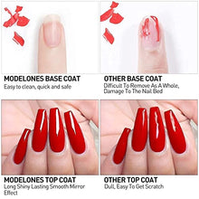 Load image into Gallery viewer, Modelones 5Pcs Gel Nail Polish Matte Top Coat &amp; Base Coat Set with Nail Primer and Nail Prep Dehydrator
