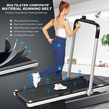 Load image into Gallery viewer, Under Desk Treadmill for Home, 2.25HP Electric Folding Treadmill with Bluetooth Speaker Remote Control &amp; 12 Preset Modes, Walking Jogging Running Exercise Machine for Home Gym,Installation-Free
