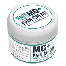 Load image into Gallery viewer, Mars Wellness MG+ Pain Cream - Extra Strength Magnesium and Arnica Cream - 4 OZ Tub - Sore Legs and Joints, Leg Cramps, Sports and Arthritis Pain Rub
