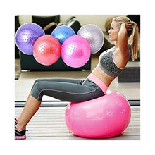Load image into Gallery viewer, 65CM Yoga Ball Inflatable Massage Balls Balance Between Men and Women Thick Explosion-Proof Fitness Ball Pregnant Women Lose Weight Yoga Accessories (Color : Red)
