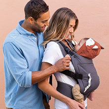 Load image into Gallery viewer, Infantino Cuddle Up Ergonomic Carrier, Face-in Front Carry &amp; Back Carry with Removable Character Canopy Hood - Fox
