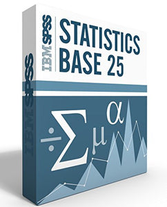 IBM SPSS Statistics Grad Pack Base V25.0 12 month License for 2 Computers Windows or Mac