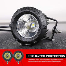 Load image into Gallery viewer, LED Pods, Auto Power Plus 2PCS 3" 50W Round Off Road Driving Light LED Work Light Spot Flood Combo Light Round LED Pod Light for Off Road Truck Motorcycle ATV Boat Tractor
