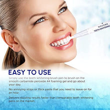 Load image into Gallery viewer, NOVOME Teeth Whitening Pen(2 Pcs), 20+ Uses, Effective &amp; Painless, No Sensitivity, Travel-Friendly, Easy to Use, Natural Mint Flavor: Smile with Confidence, Beautiful White Smile!
