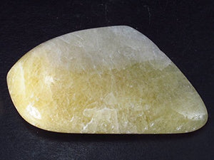 Agni Golden Gold Danburite Tumbled Crystal From Tanzania - 2.4"