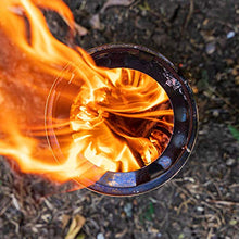 Load image into Gallery viewer, Solo Stove Titan Camping Stove Portable Stove for Backpacking and Outdoor Cooking Great Stainless Steel Camping Backpacking Stove Compact Wood Stove Design-No Batteries or Liquid Fuel Canisters Needed
