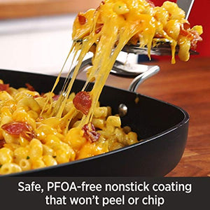 All-Clad E785S264/E785S263 HA1 Hard Anodized Nonstick Dishwasher Safe PFOA Free 8 and 10-Inch Fry Pan Cookware Set, 2-Piece, Black