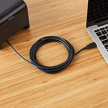 Load image into Gallery viewer, Amazon Basics USB 2.0 Printer Cable - A-Male to B-Male Cord - 6 Feet (1.8 Meters), Black

