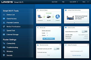 Linksys EA3500 - Dual-Band N750 Router with Gigabit and USB (Renewed)