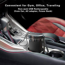 Load image into Gallery viewer, Portable Blender, 300ml BZseed Personal Size Blender Shakes and Smoothies, USB Rechargeable Mini Black Juicer Cup Handheld Fruit Mixer-IP68 Waterproof, BPA Free
