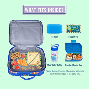 Wildkin Insulated Lunch Box for Boys and Girls, Perfect Size for Packing Hot or Cold Snacks for School and Travel, Mom's Choice Award Winner, BPA-Free, Olive Kids (Robots)