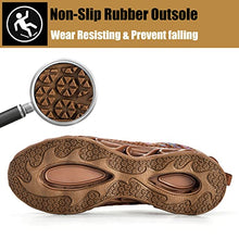 Load image into Gallery viewer, Steel Toe Shoes for Men Lightweight Work Safety Sneakers Comfortable Puncture Proof Safety Shoes for Industrial,Coustruction Khaki
