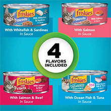 Load image into Gallery viewer, Purina Friskies Fish A Licious Variety Pack - 32x5.5 oz (050000294527)
