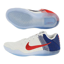 Load image into Gallery viewer, Nike Mens Kobe XI Elite Low, WHITE/UNIVERSITY RED-DEEP ROYAL BLUE, 11 M US
