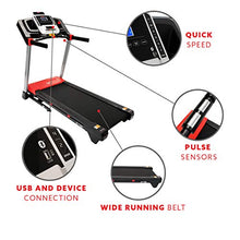 Load image into Gallery viewer, Sunny Health &amp; Fitness Evo-Fit Incline Treadmill with Bluetooth and Dual Device Tablet Holders - SF-T7955
