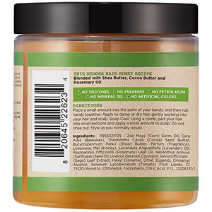 Carol's Daughter Mimosa Hair Honey Shine Pomade For Dry Hair and Textured Hair, with Shea Butter and Cocoa Butter, Paraben Free Hair Pomade, 8 fl oz (Packaging May Vary)