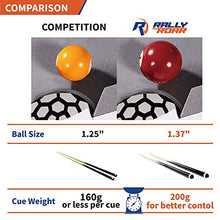Load image into Gallery viewer, Rally and Roar Tabletop Billiards Mini Pool Game, Includes Ball Set, Rack, 2 Cues, Chalk and Brush
