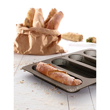 Load image into Gallery viewer, Lekue Mini Baguette Baking Pan
