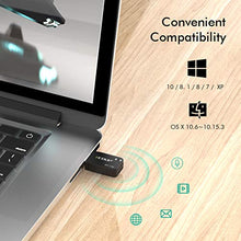 Load image into Gallery viewer, 1300Mbps USB 3.0 Wireless WiFi Adapter for PC, USB Wi-Fi Dongle AC Mini Network Adapters 802.11ac 2.4GHz/5GHz Built-in Antenna for Windows 10/7/8/8.1/XP Mac OS 10.6-10.15

