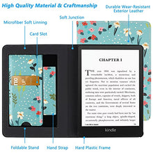 Load image into Gallery viewer, KANNIL Stand Case for 6.8" All-New Kindle Paperwhite(11th Generation, 2021)，Kindle Paperwhite Signature Edition, PU Leather Smart Cover with Auto Sleep Wake, Card Slot and Hand Strap (Z-G-Floral)
