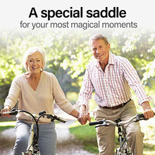 Load image into Gallery viewer, Wittkop Bicycle Saddle [for City Bikes] – Comfortable Saddle for Men and Women with Integrated 5-Zone-Concept and Memory Foam - Waterproof Bike Seat with Airflow System, incl. User Manual
