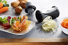 Load image into Gallery viewer, GEFU Spiralizer - Vegetable Spiral Slicer with Attachable Finger Guard - Spirelli 2.0
