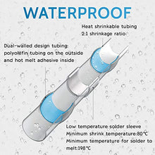 Load image into Gallery viewer, Tsinglax 420PCS Solder Seal Wire Connectors, Heat Shrink Butt Connectors, Waterproof and Insulated Electrical Butt Terminals, Butt Splice for Automotive Marine Boat
