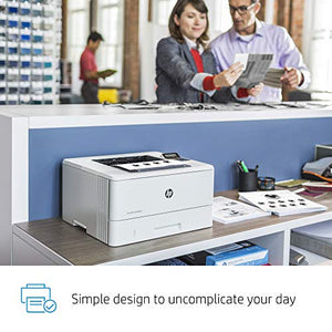 HP LaserJet Pro M404dw Monochrome Wireless Laser Printer with Double-Sided Printing, Works with Alexa (W1A56A)