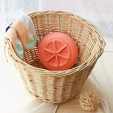 Load image into Gallery viewer, ZJFFJZ 2020 New Mini USB Portable Washing Machine, Folding Fully automatic Laundry Machine, Turbine Washer, Low Noise,Low Washing Machine for Dorms, outdoor,Apartments,Business Trips (Pink)
