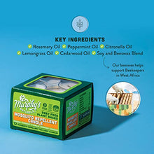 Load image into Gallery viewer, Murphy’s Naturals Mosquito Repellent Tea Light Candles | DEET Free | Made with Essential Oils and a Soy/Beeswax Blend | 4 Hour Burn Time Per Candle | 12 Candles Per Box
