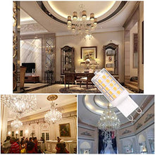 Load image into Gallery viewer, G9 LED Bulb Dimmable 4W, 40 Watt T4 G9 Halogen Equivalent, 2700K Soft Warm White, 120V No-Flicker, Chandelier Lighting 450LM (5 Pack) by BAOMING
