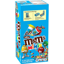 Load image into Gallery viewer, M&amp;M'S MINIS Milk Chocolate Candy, 1.08-Ounce Tubes 24 Count (Pack of 1)
