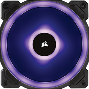 Corsair LL Series LL120 RGB 120mm Dual Light Loop RGB LED PWM Fan 3 Fan Pack with Lighting Node Pro (CO-9050072-WW)
