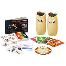 Load image into Gallery viewer, Throw Throw Burrito by Exploding Kittens - A Dodgeball Card Game - Family-Friendly Party Games - Card Games for Adults, Teens &amp; Kids
