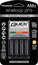 Load image into Gallery viewer, Panasonic K-KJ55K3A4BA Advanced 4 Hour Quick Battery Charger with 4AAA eneloop pro High Capacity Rechargeable Batteries
