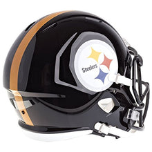 Load image into Gallery viewer, Riddell NFL Pittsburgh Steelers Full Size Speed Replica Football Helmet
