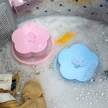 Load image into Gallery viewer, NEIJIANG Plum Washing Machine Hair Filter Cleaning Mesh Bag,Floating Pet Hair Lint Mesh Remover,Washing Machine Lint Catcher,Reusable Floating Laundry Lint Mesh Bag 4 Pieces(Blue,Pink)
