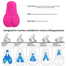 Load image into Gallery viewer, Sportneer Womens Padded Cycling Shorts 4D Padding Bike Bicycle Shorts for Women Black-Pink
