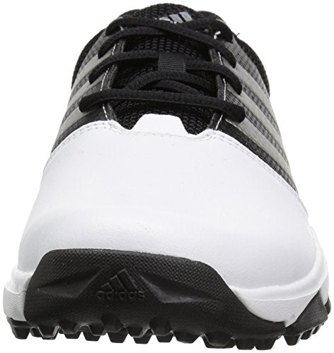 Load image into Gallery viewer, adidas Men's 360 Traxion Golf Shoe, FOOTWEAR WHITE/FOOTWEAR WHITE/CORE BLACK, 8 M US
