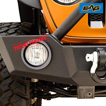 Load image into Gallery viewer, EAG Heavy Duty Front Bumper Offroad with Fog Light Housing Fit for 18-22 Wrangler JL
