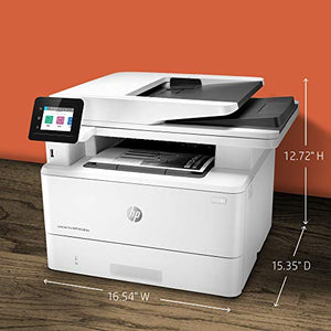 HP LaserJet Pro Multifunction M428fdw Wireless Laser Printer, Works with Alexa (W1A30A)