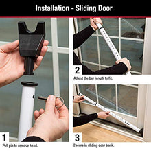 Load image into Gallery viewer, Master Lock 265D Door Security Bar, Pack of 1, White
