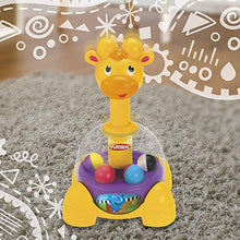 Load image into Gallery viewer, Playskool Giraffalaff Tumble Top Spinning and Popping Cause and Effect Toy for Babies and Toddlers 1 Year and Up (Amazon Exclusive)
